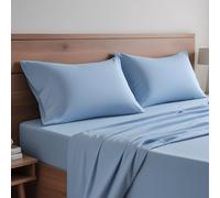 Simple Deluxe Juego de sábanas tamaño Queen, 4 Piezas, Microfibra Ligera, súper Suave de fácil Cuidado, cómodas, Transpirables, refrescantes, con Bolsillo Profundo, Resistente al Encogimiento y a la