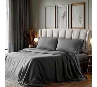 Simple Deluxe queen size 4 piezas Beta de sbana de bolsillo de bolsillo profundo liviano sper suave fcil cuidado de cuidado