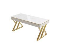 Simple Escritorio de tablero de roca for dormitorio, mesa de PC sencilla y pequeña for el hogar, combinación de escritorio for oficina en casa, mesa de PC moderna y sencilla Escritura(60*120*75cm)