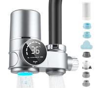 Simple filtro de visualización clásico filtro antical grifo filtro de agua grifo con indicador doméstico clásico filtro de agua potable