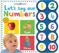 Simple First Words Let's Say Our Numbers