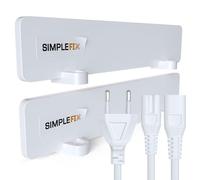 Simple Fix - Ambientadores para pared y baño, calefacción por infrarrojos, sin moho, sin productos químicos, calefacción por infrarrojos