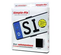 Simple Fix - Soporte para matrícula sin Marco para Dos matrículas de Coche