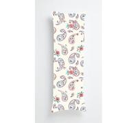 Simple Flowers Body Pillow Case Cover 50x135cm, Long Backrest Cushion Pillow Protector with Zipper, Decorative Bedding Pillowcase, Soft Body Pillow Cover for Couch Bedroom Stylish