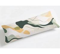Simple Funda de Almohada Larga 50 x 150 cm, Grande Fundas Cojines Terciopelo Moderno, Body Pillow Cover Cuerpo Maternidad Ortopédica Soporte, Respirable & Duradera Fundas Protectoras Hogar K8-829