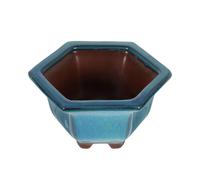 Simple Glazed Plant Pot Ceramic Succulent Flower Pot Home Bonsai Container