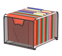 Simple Houseware Organizador de Archivos Colgante de Malla, Negro