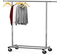 Simple Houseware Perchero Resistente para Ropa, Cromado