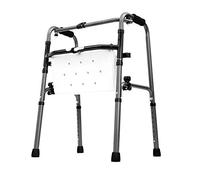 Simple Idea Andador con asiento, andador médico, ligero, plegable, ayuda para caminar de movilidad para personas mayores discapacitados, estrella de luz