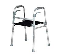 Simple Idea Andador de altura ajustable con asiento para personas mayores que caminan Ayuda médica para la movilidad para personas mayores Discapacitados Andador para adultos para interiores y exteri