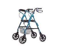 Simple Idea - Carrito de compras multifunción con ruedas, antideslizante, impermeable, plegable, adecuado para personas mayores, minusválidos, andador portátil sentado, estrella de luz