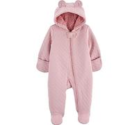 Simple Joys by Carter's Baby Girls' Fleece Footed Jumpsuit Pram, Pink, 0-3 Months