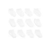 Simple Joys by Carter's Calcetines Unisex Bebés, 12 Pares, Blanco, 6-12 meses