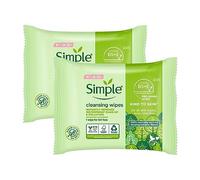 Simple Kind To Skin 25 toallitas faciales de limpieza (3 paquetes)