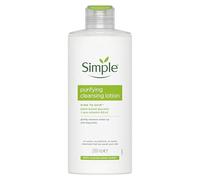 Simple Kind to Skin - Loción limpiadora purificadora para pieles sensibles, elimina suavemente el maquillaje y las impurezas, 200 ml