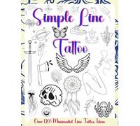 Simple Line Tattoo: Over 1200 Minimalist Line Tattoo Ideas.featuring elegant geometric shapes, floral patterns, abstract symbols, and creative ... inspire your next tattoo or artistic project.