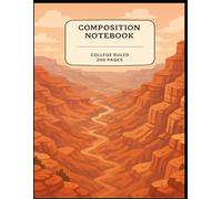 Simple Lined Composition Notebook - 8.5" x 11", College Ruled, 200 Pages, Soft Matte Cover - Perfect for School, Work, Journaling, and Bullet Journaling