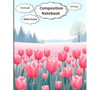 Simple Lined Writing Book | 100 Sheets | Classic Design | 7.5 x 9.25 in | Everyday Use