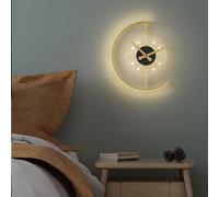Simple Living Room Wall Sconces Modern Iron Wall Mounted Lights with Acrylic Finish Warm Light Wall Lamps for Bedside Hallway Bedroom Doorway