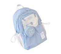 Simple Lovely Backpack Travel Bag Bookbags Daypack College Middle School Bookbags Fashion Preppy Bags for Women Girl Preppy Bag