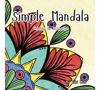 Simple Mandala: Coloring for Relaxation