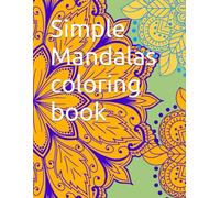 Simple Mandalas coloring book