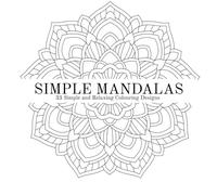 Simple Mandalas Colouring Book