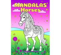Simple Mandalas for Kids: Coloring Book with Mandala Horses