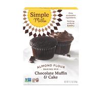 Simple Mills - Mollete y torta naturalmente Gluten-Libres del chocolate de la mezcla de la harina de la almendra - 10,4 oz.