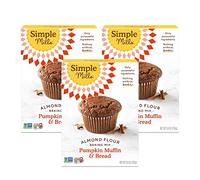 Simple Mills Pumpkin Muffin Mix, 9 Ounce Box, 3 Count