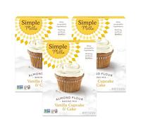 Simple Mills Vanilla Cake Mix, 11.5 oz (Pack of 3)