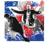 Simple Minds - 5 X 5 Live Red, White & Blue Colored