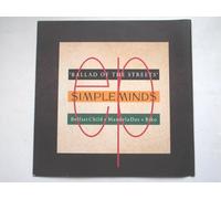 Simple Minds Ballad Of The Streets 12" Virgin SMXT3 EX/EX 1989 12 inch