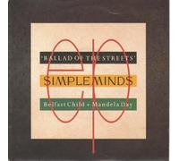 SIMPLE MINDS Ballad of the Streets EP 1989