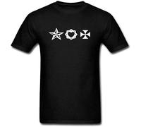 Simple Minds Graphic tee Printed T-Shirt Black XXL