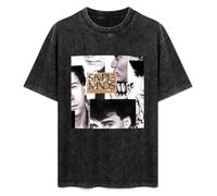 Simple Minds Man Clothing 1985 Album Art Mens T-Shirt Black Unisex tee XXL
