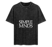 Simple Minds Mens T-Shirt Black Unisex Top tee XL