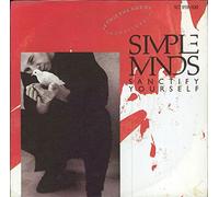 SIMPLE MINDS - SANCTIFY YOURSELF 7 INCH (7" VINYL 45) GERMAN VIRGIN 1986