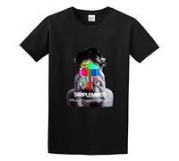 Simple Minds Walk Between Worlds Album Unisex 100% Cotton Short-Sleeve T-Shirts Black XXL