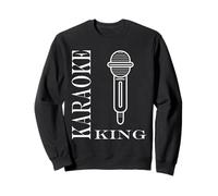 Simple minimalist Boy music evening King karaoke Sudadera