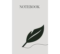 Simple Minimalistic aesthetic notebook: A 6x9 inches minimalistic note book with 160 pages great for journlizing, self reflection, college or work and a perfect gift for everyone