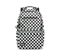 Simple Modern Ellis - Mochila para la escuela, mediana de 20 L, para escuela secundaria y secundaria, para niños y adolescentes, niñas y niños, jaque mate en blanco y negro