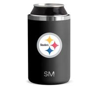Simple Modern Producto oficial de la NFL Pittsburgh Steelers, regalos para hombres, mujeres, papás, Día del Padre, enfriador de latas Ranger aislado para latas estándar de 12 onzas, cerveza, seltzer y