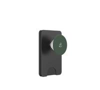 Simple Modern Two Ghosts Outline - Verde Salvia PopSockets PopWallet para MagSafe
