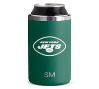 Simple, moderno, oficial oficial de la NFL, regalo para los fans de los New York Jets, para hombres, mujeres, padres, día del padre, enfriador de latas aislado para latas estándar de 340 ml, para
