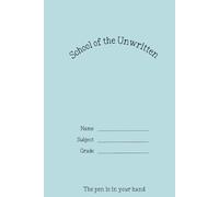 Simple Notebook: Cute Lined Notebook for Teens & College students l School Supplies; 6" x 9": Cute Hong Kong School Style Notebook l Blue Color