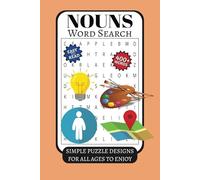 SIMPLE NOUNS Word Search Puzzle Book: Word Searches with Easy to Read Print with simple nouns | 6x9 inches, 110 pages | 400+ Words ... Great for children and learning