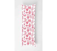 Simple Patterns Body Pillow Case Cover 50x150cm, Long Backrest Cushion Pillow Protector with Zipper, Decorative Bedding Pillowcase, Soft Body Pillow Cover for Couch Bedroom Summer