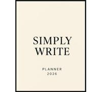 Simple Planner- My thoughts: A Simple Daily, Weekly and Monthly Tracker
