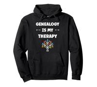 Simple quote family tree Therapy genealogy Sudadera con Capucha